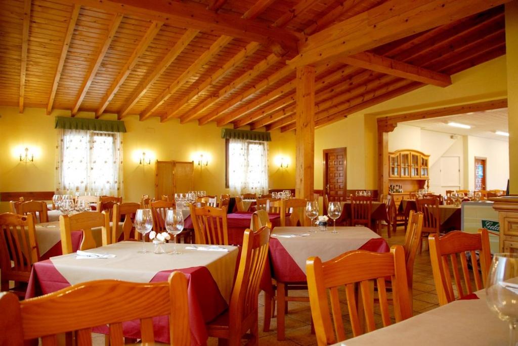 Restaurace v ubytování Hostal El Paso