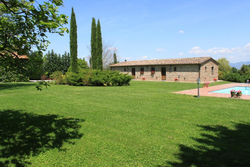 Zahrada ubytování Fattoria Borgonuovo