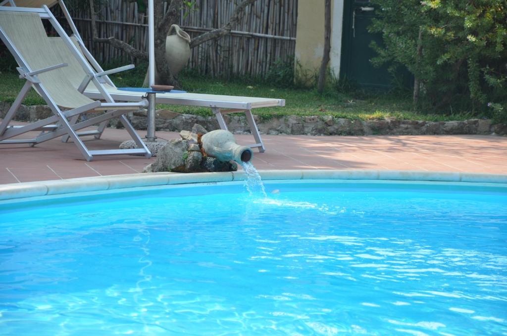 Bazén v ubytování Hotel Savoia nebo v jeho okolí