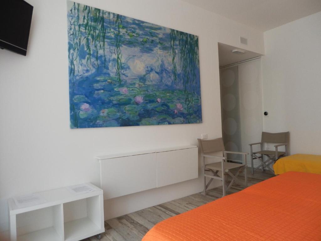 Posezení v ubytování BB SharingLoft Sirmione
