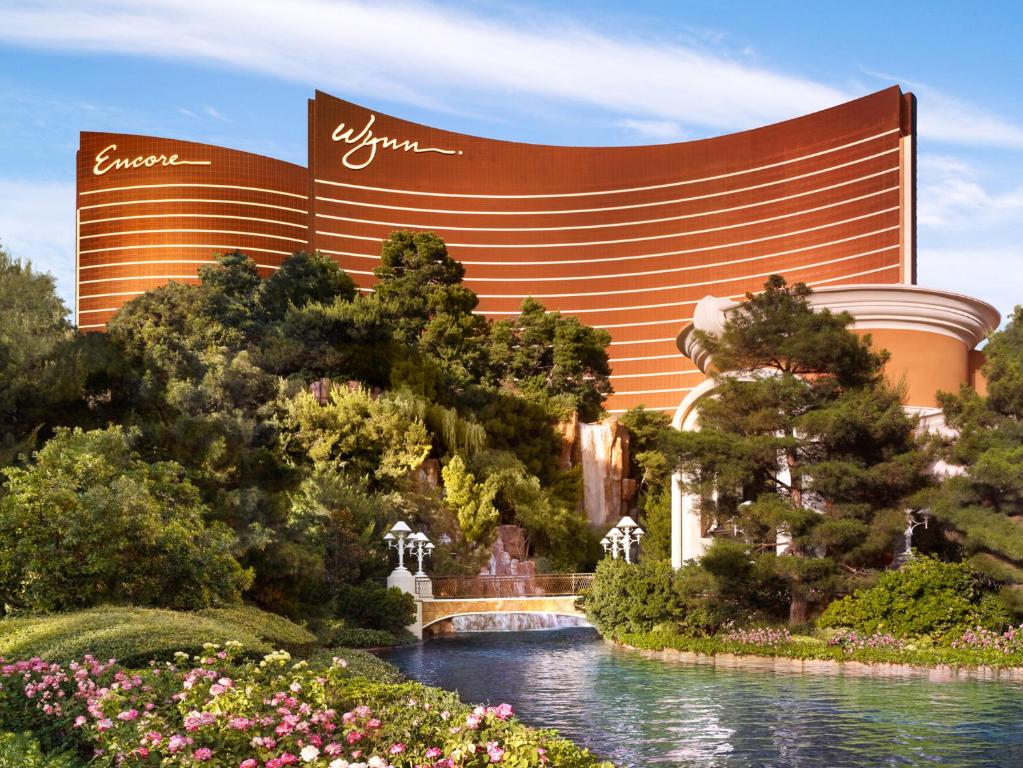 una representación del hotel y casino Mgm en Wynn Las Vegas, en Las Vegas