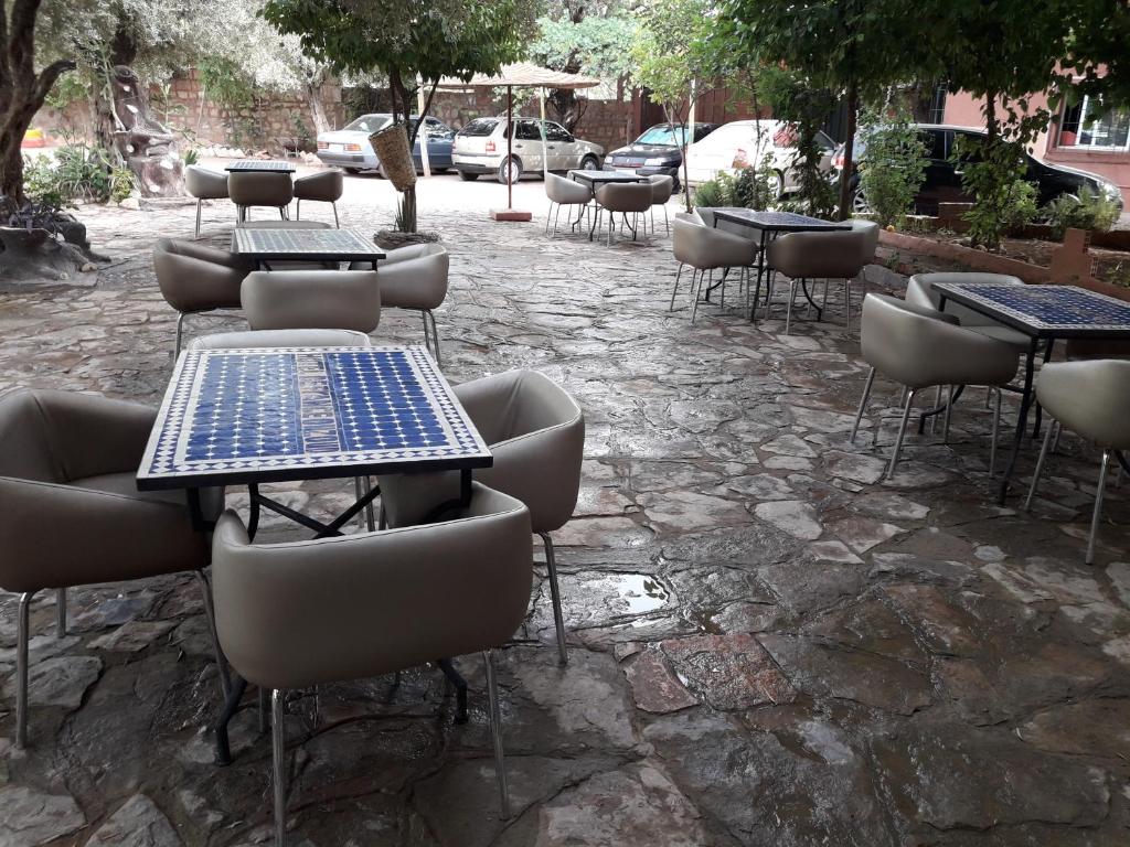 Restaurace v ubytování Hotel France Ouzoud