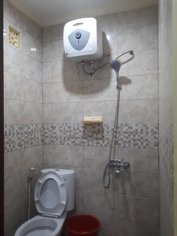 Koupelna v ubytování Indy House