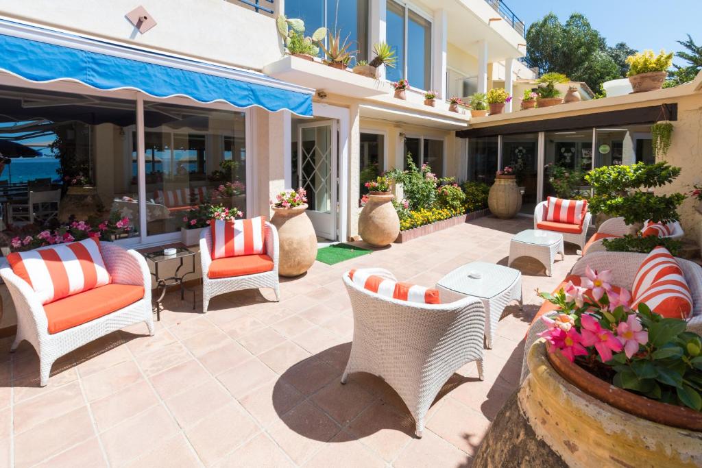 Posezení v ubytování Grand Hotel Moriaz