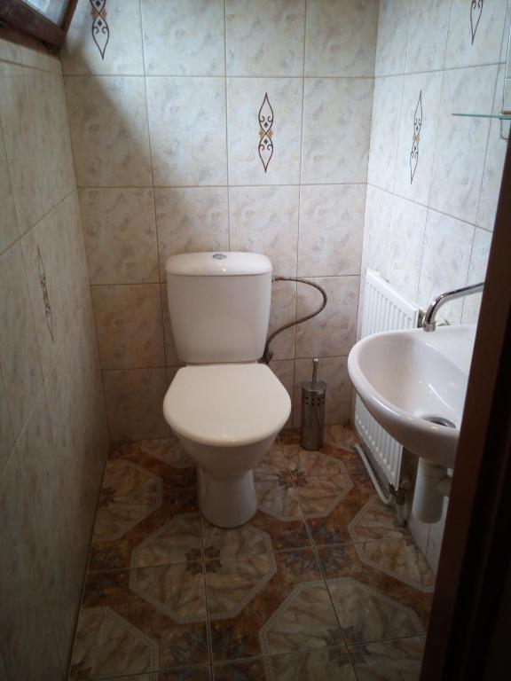 Koupelna v ubytování U Janečků