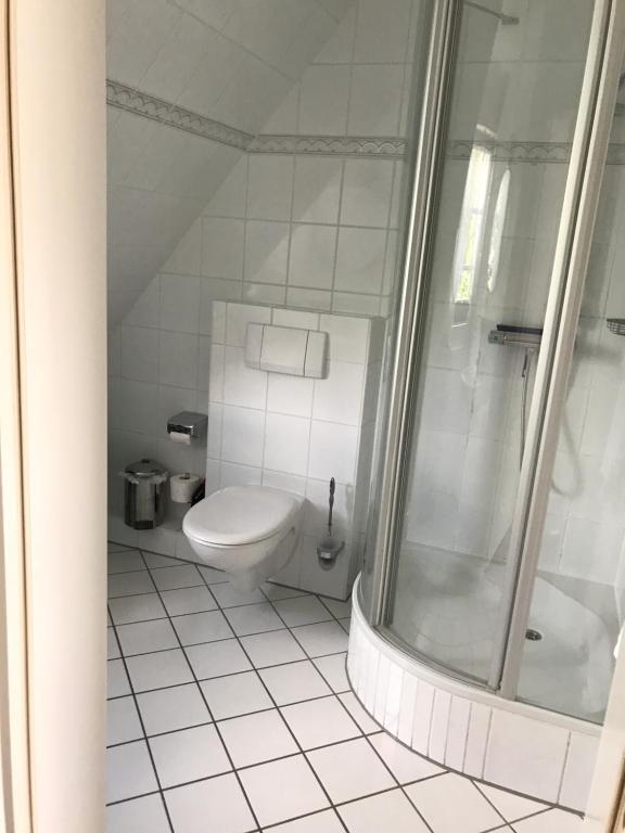 Koupelna v ubytování Kastanienhüs Apartment