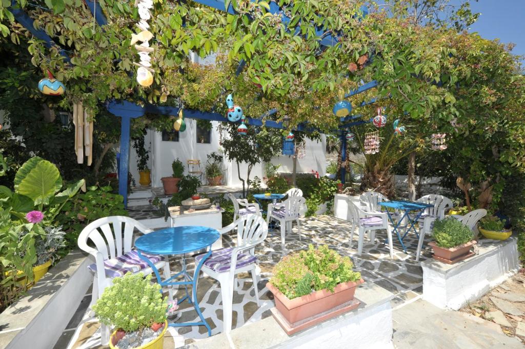 Restaurant o un lloc per menjar a Pension Sofia Amorgos