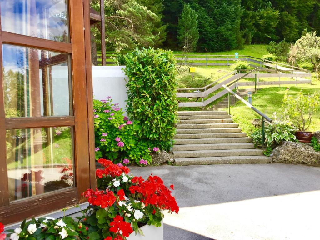 Vonkajšia záhrada v ubytovaní Hotelresort Klopeinersee