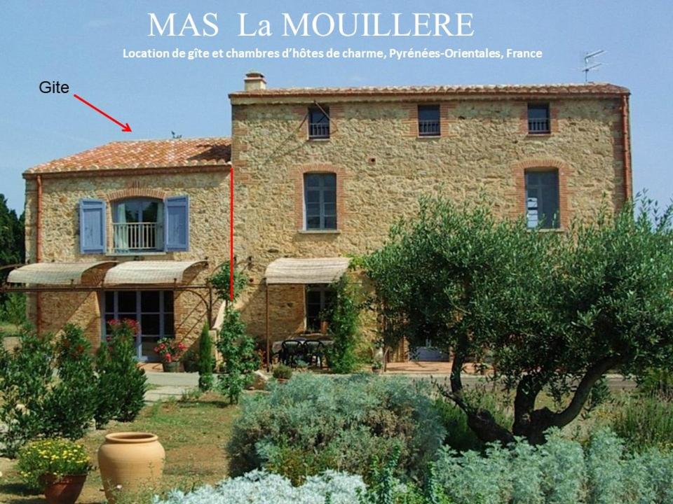 Cette grande maison en pierre dispose d'un jardin. dans l'établissement Mas la Mouillere, à Camélas