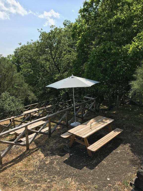 Zahrada ubytování Rifugio Manfre
