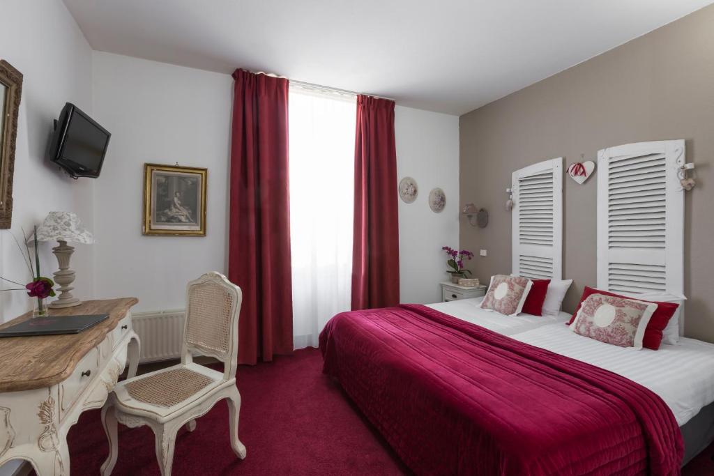 Postel nebo postele na pokoji v ubytování Hotel Arvor - O'Lodges by Arvor