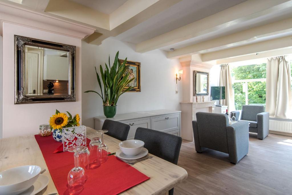 Dining area in a panziókat