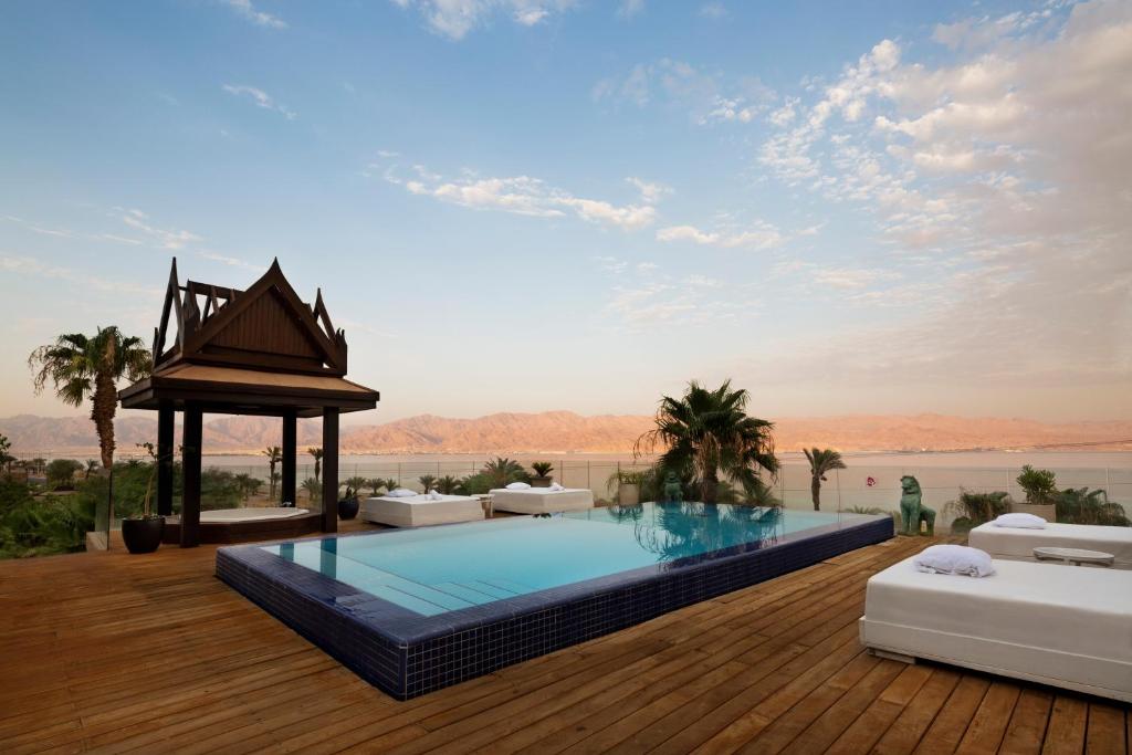 Bassein majutusasutuses Orchid Eilat Hotel või selle lähedal