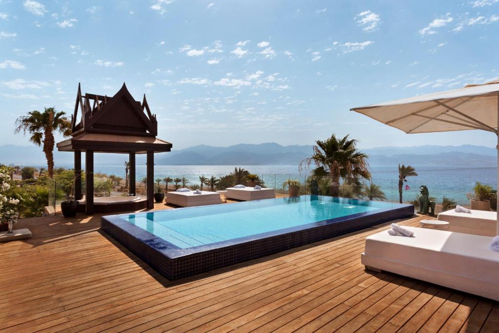 Bassein majutusasutuses Orchid Eilat Hotel või selle lähedal