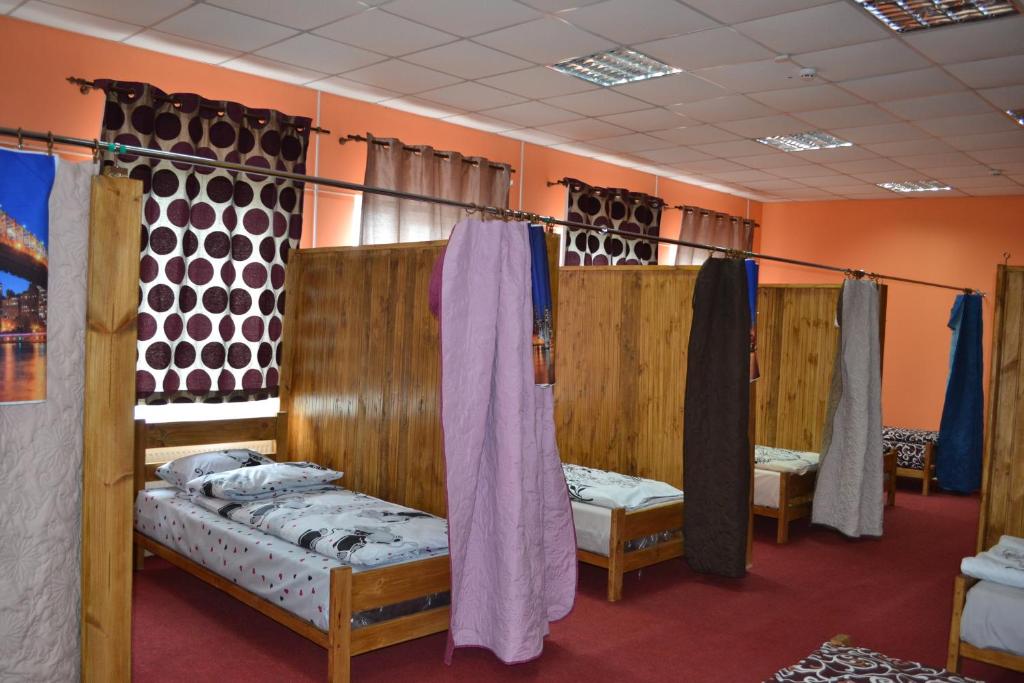 Säng eller sängar i ett rum på Hostel VIP