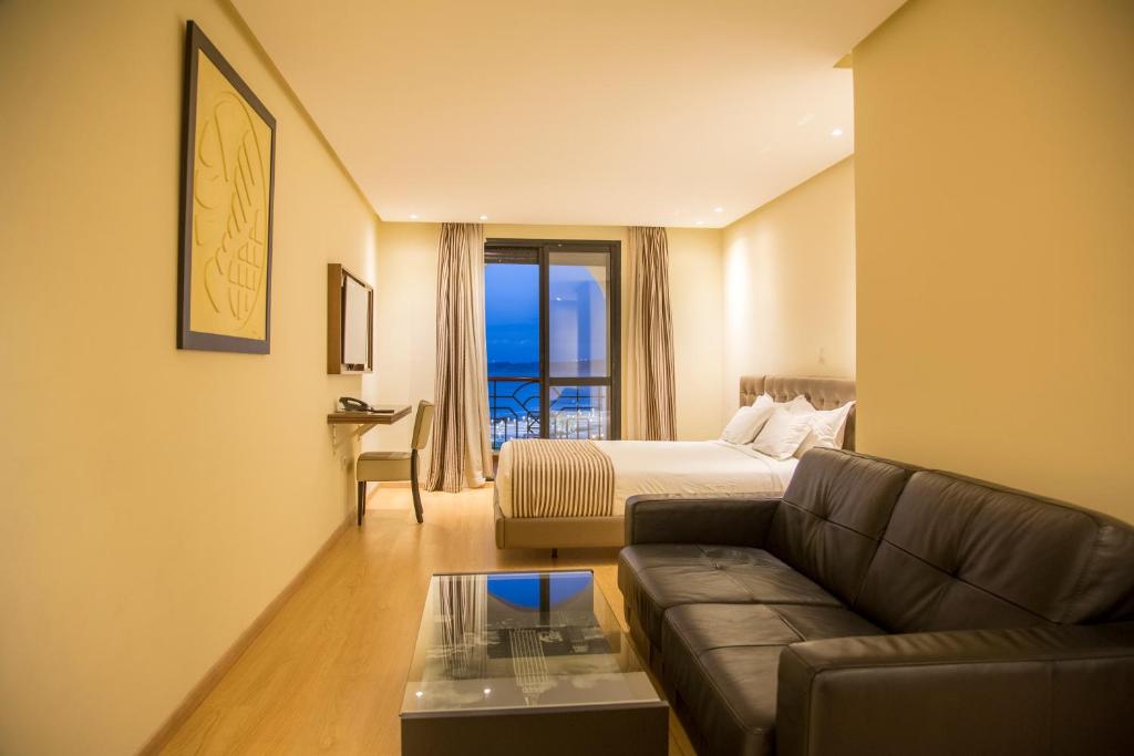 Letto o letti in una camera di Le Rio Appart-Hotel City Center