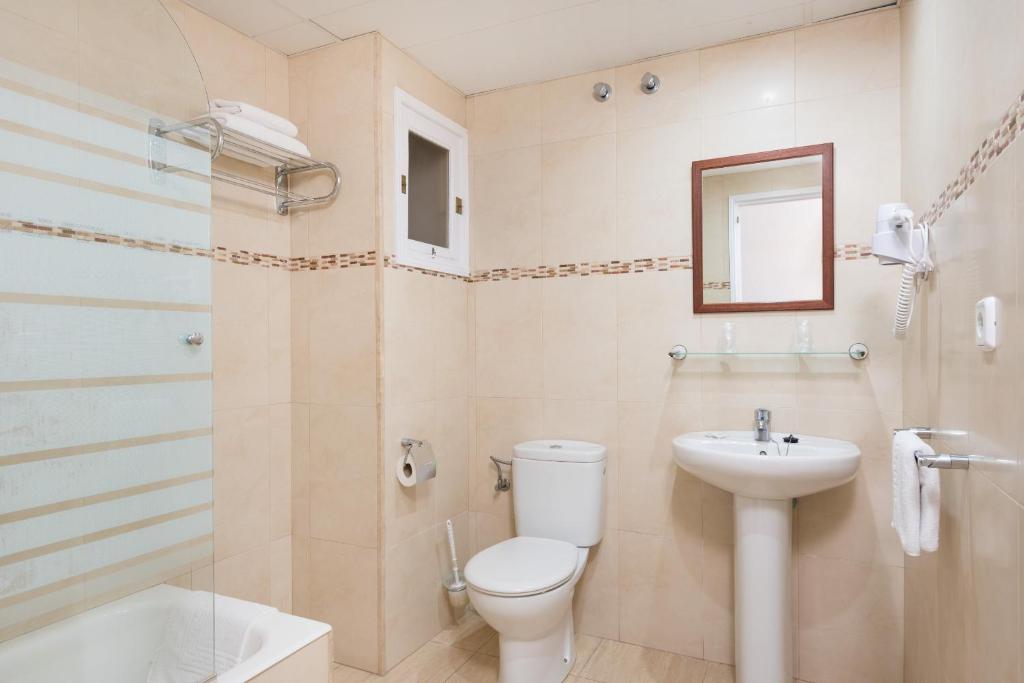 Koupelna v ubytování Hostal Jume - Urban Rooms
