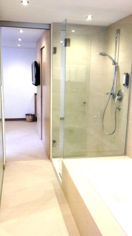 Koupelna v ubytování Hotel Rössle Superior