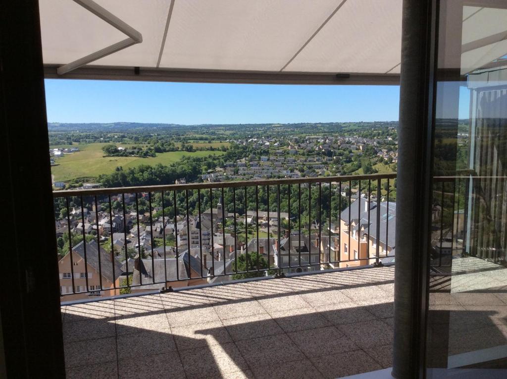Balkón nebo terasa v ubytování Appartement T4 Vue Unique