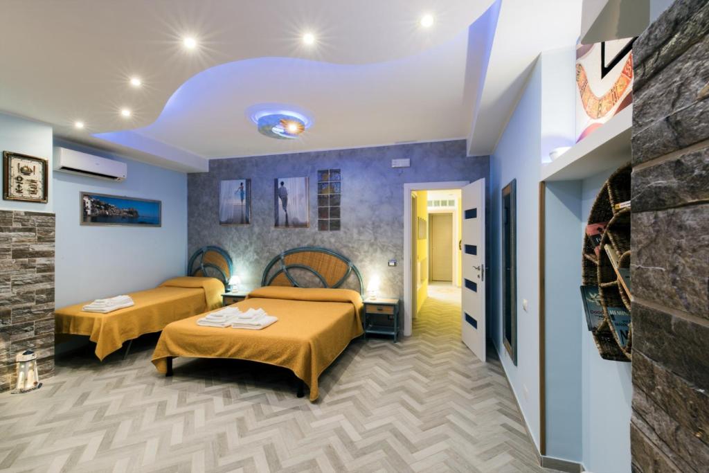Postel nebo postele na pokoji v ubytování B&B Sunshine