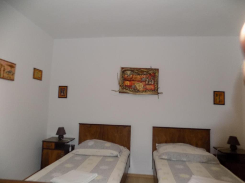Postel nebo postele na pokoji v ubytování Borovik Guest House