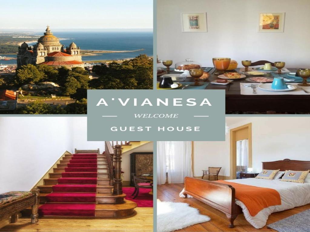 Postel nebo postele na pokoji v ubytování A Vianesa - Guest House