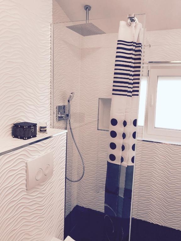 Koupelna v ubytování Apartmani Beril Lux