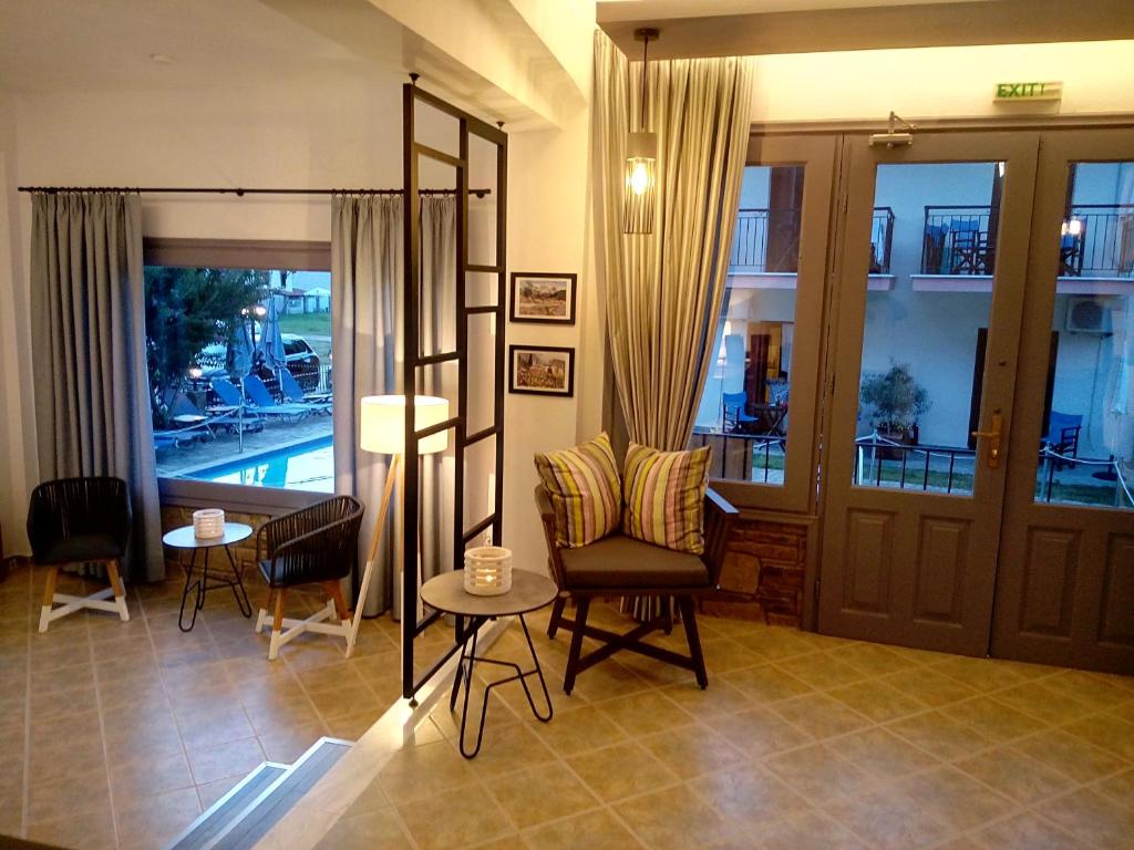 Posedenie v ubytovaní Aliston Hotel Thassos