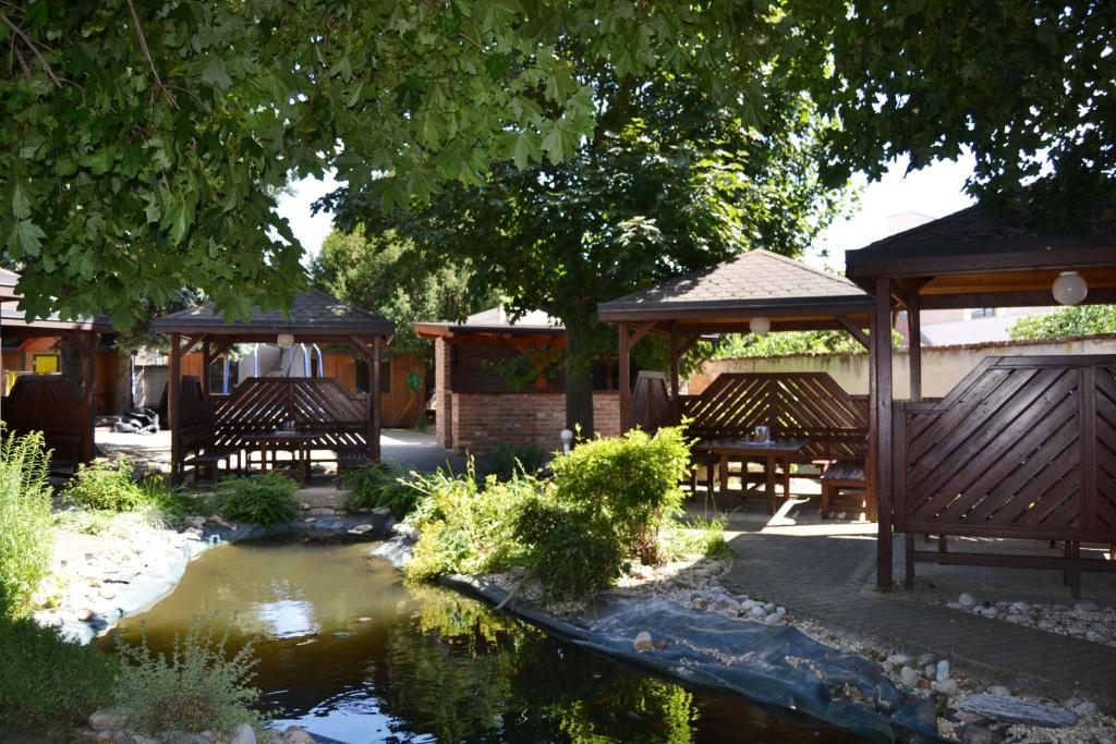 Zahrada ubytování Hotel U Racka
