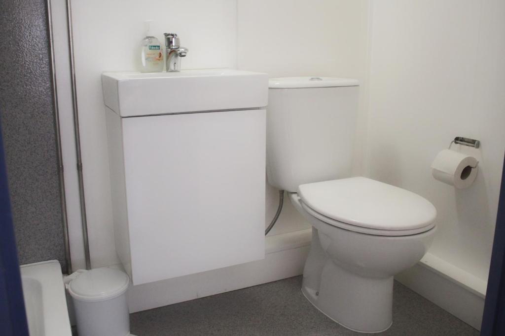 Koupelna v ubytování Guesthouse Svartiskógur Egilsstaðir