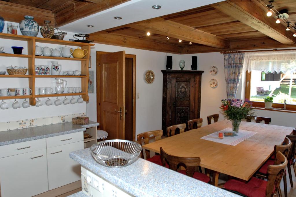 Kuchyň nebo kuchyňský kout v ubytování Haus Alice