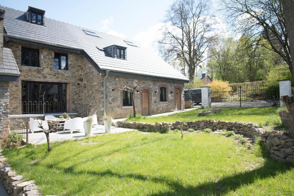 En have udenfor La Ferme de Spa
