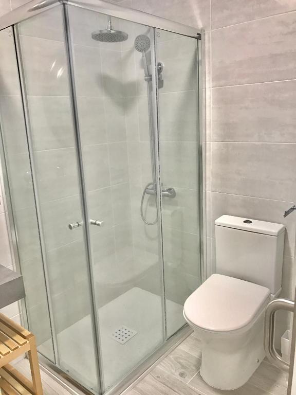 Kúpeľňa v ubytovaní Estudio Paseo Las Canteras