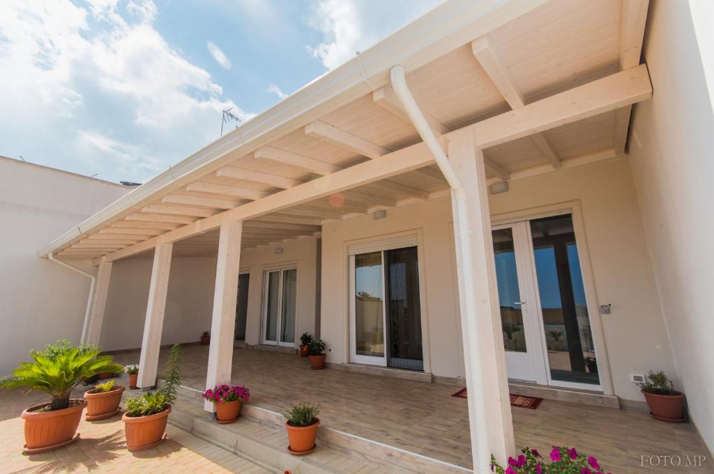 Budova, kde se bed and breakfast nachází