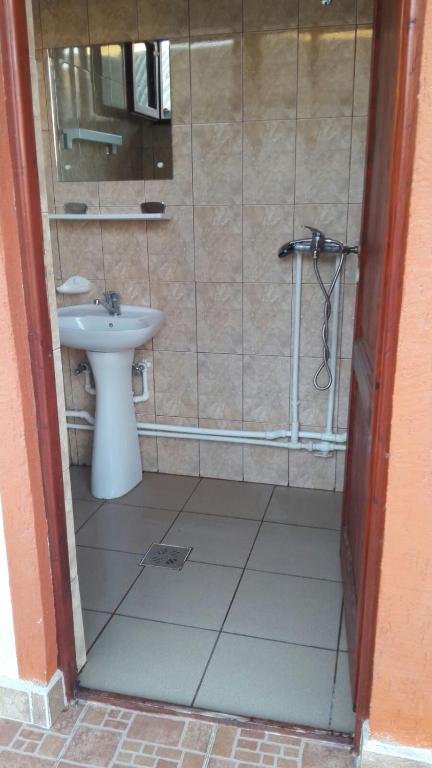 Koupelna v ubytování Casa Mihai