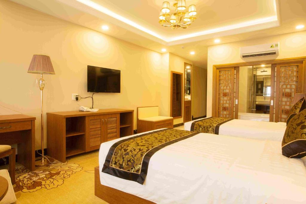 Anh Nguyet Hotel - Quarto Twin Twin