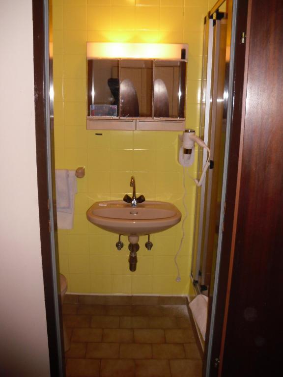 Kúpeľňa v ubytovaní Eisenerzer Hof