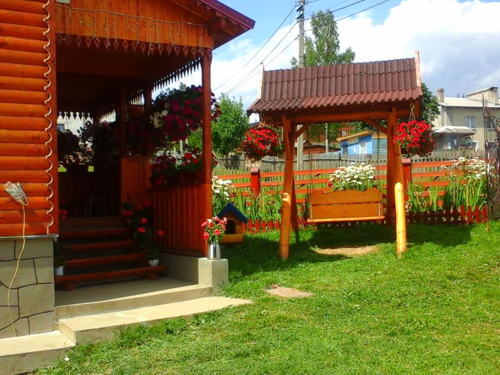 Zahrada ubytování Romashka Guest House