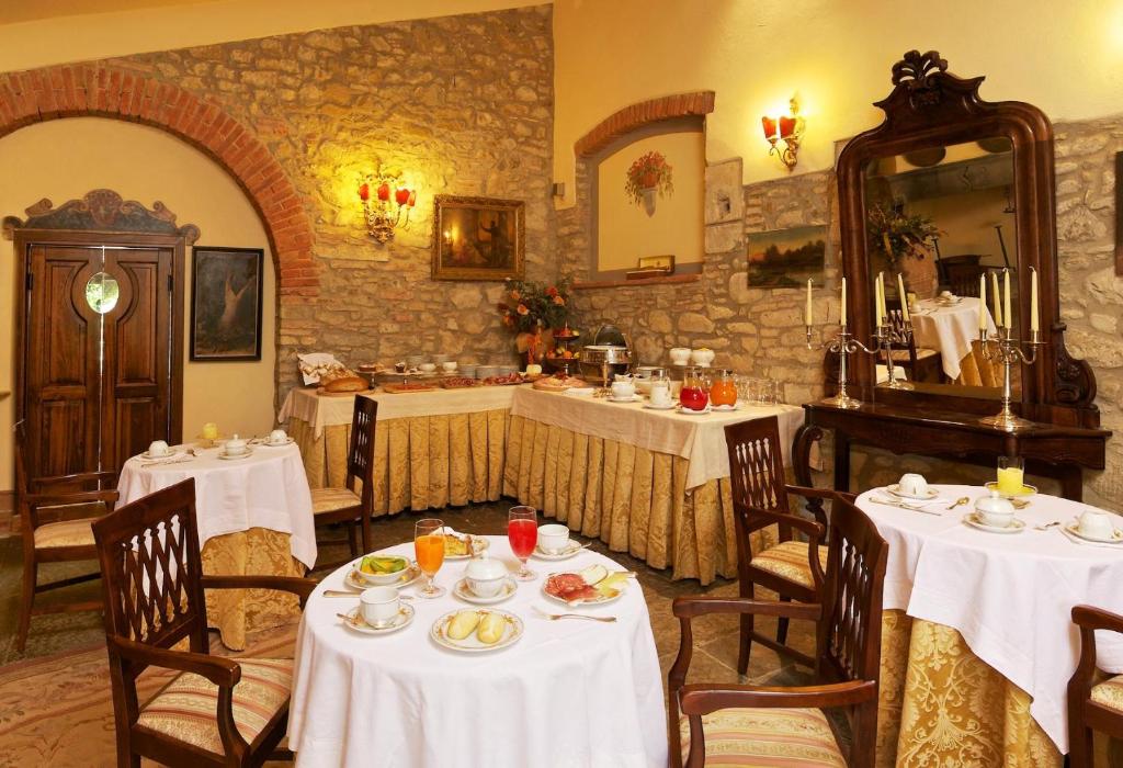 Restaurace v ubytování Relais Villa Baldelli