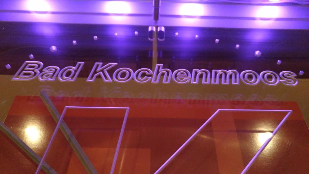 Certifikát, hodnocení, plakát nebo jiný dokument vystavený v ubytování Bad Kochenmoos