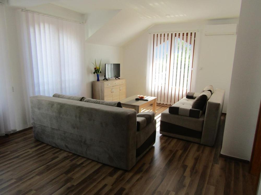 Posezení v ubytování Apartment and rooms Konak
