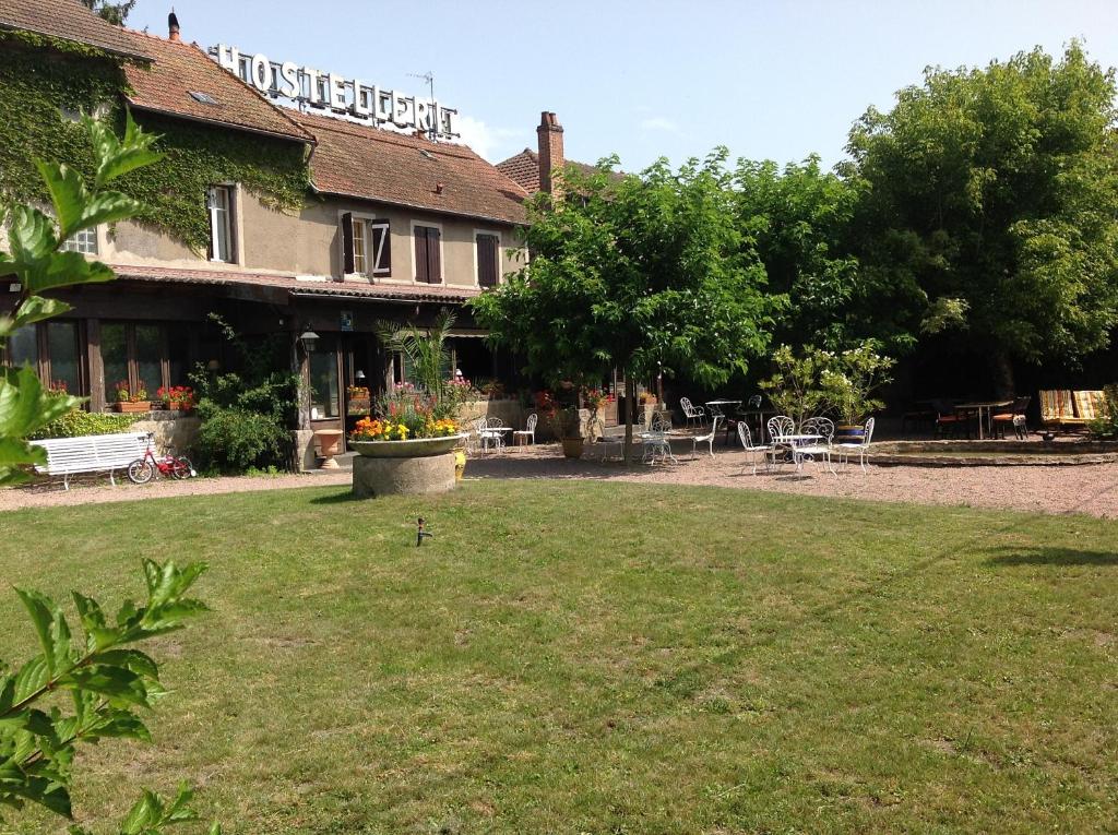 Zahrada ubytování Hostellerie du Vieux Moulin