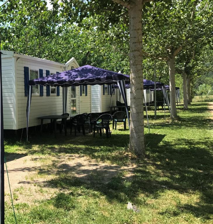 Zahrada ubytování Camping Pirinenc