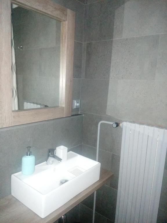 Koupelna v ubytování Wellness hotel Lucia