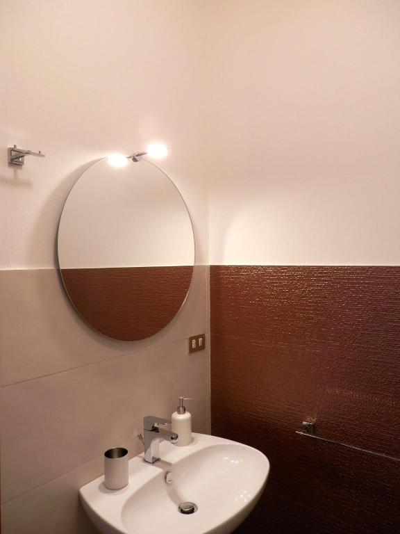 Koupelna v ubytování Corsaro B&B