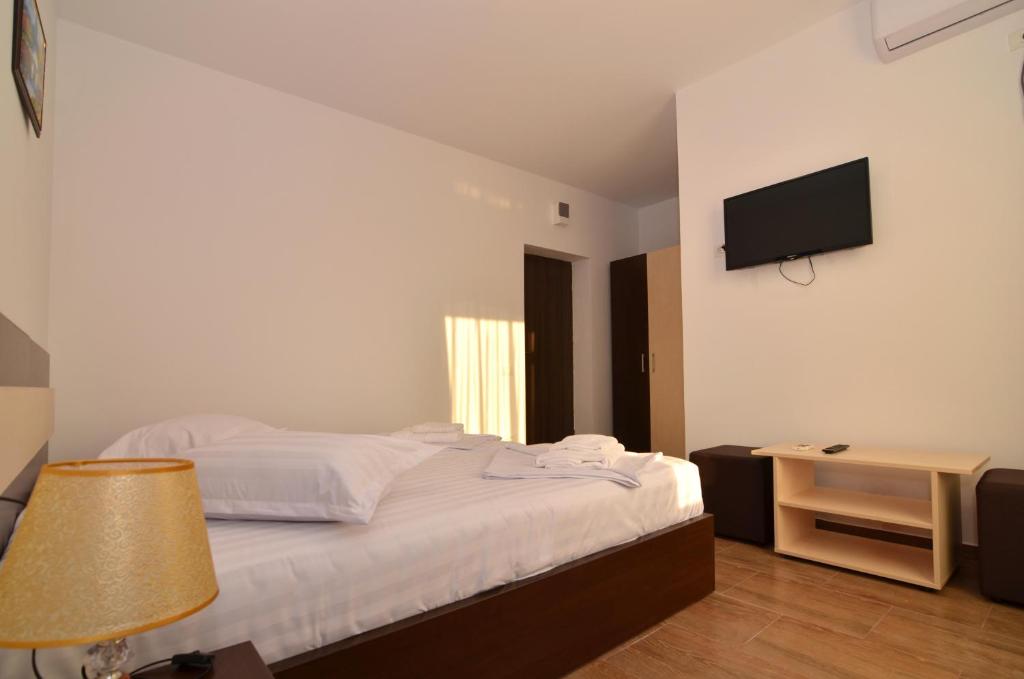 Postel nebo postele na pokoji v ubytování Summer Rest