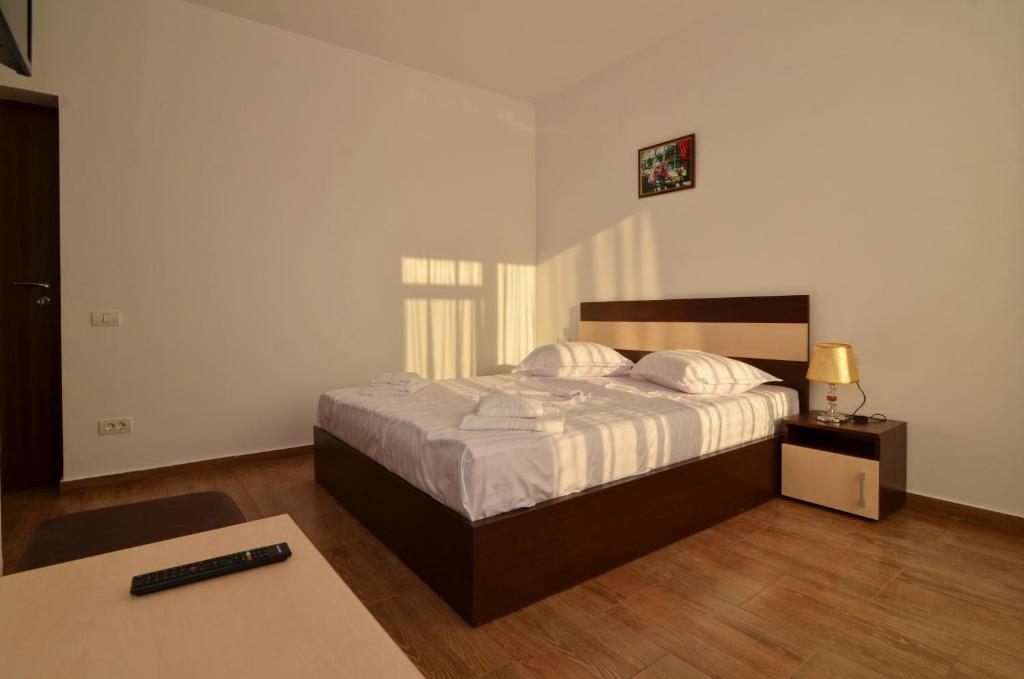 Postel nebo postele na pokoji v ubytování Summer Rest