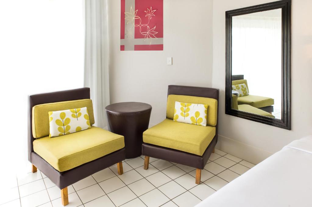 Posezení v ubytování Mercure Nadi