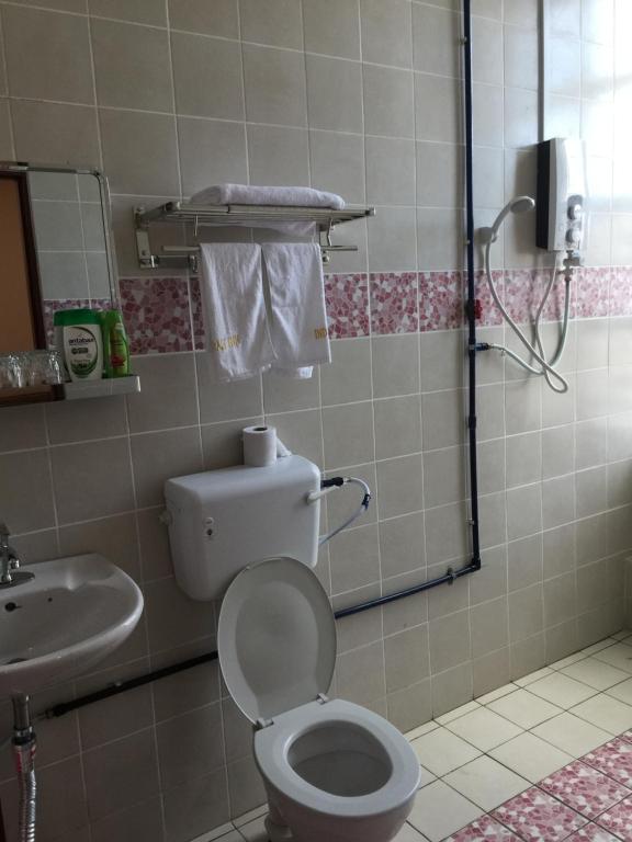 Koupelna v ubytování Indah Inn
