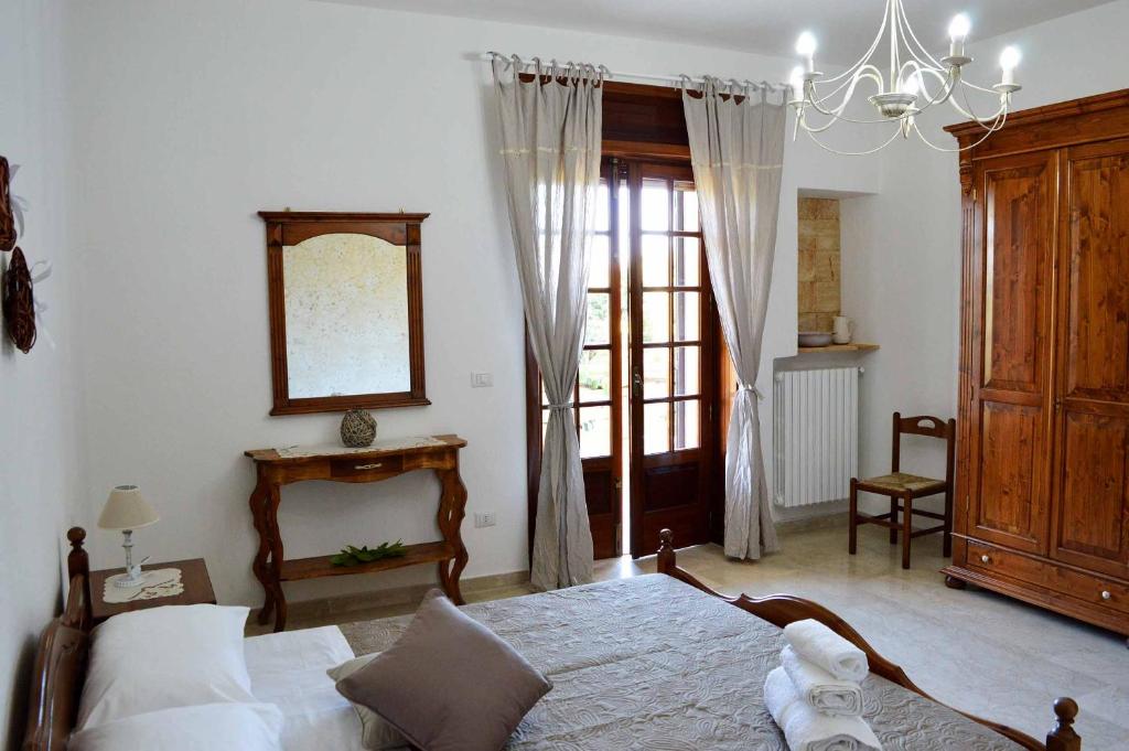 Postel nebo postele na pokoji v ubytování B&B Profumo di Alloro